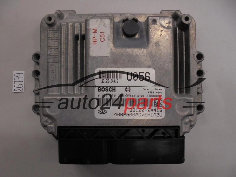 KOMPUTER STEROWNIK SILNIKA KIA CARENS BOSCH 0 281 019 598, 0281019598, 39120-2A413, 391202A413