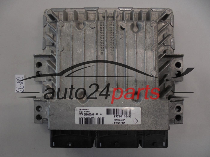 KOMPUTER STEROWNIK SILNIKA RENAULT MEGANE 1.5 DCI CONTINENTAL S180067142 A, S180067142A, 237101454R, 237100669R, SID305