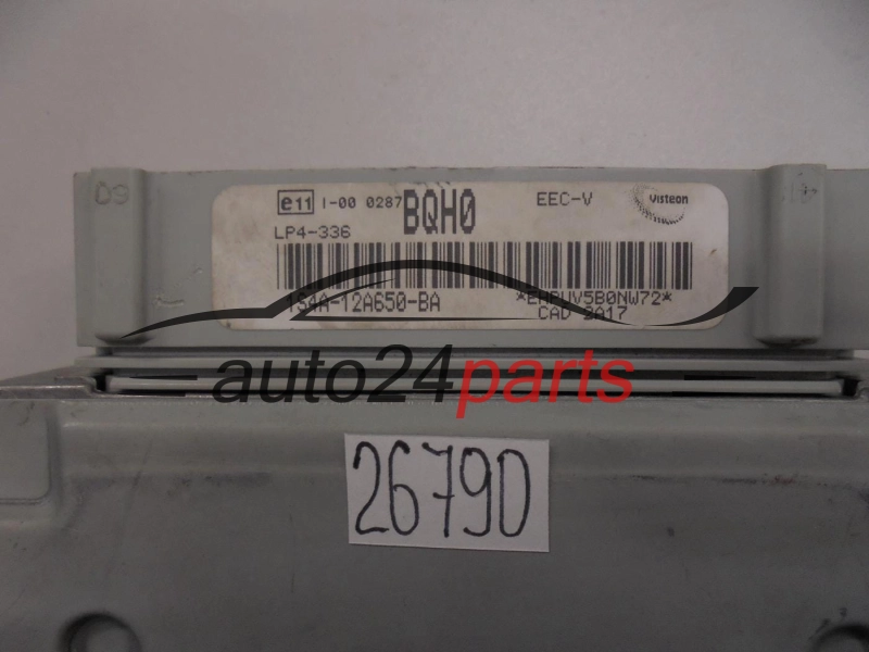 KOMPUTER STEROWNIK SILNIKA FORD 1S4A-12A650-BA 1S4A12A650BA BQH0