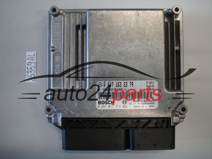 KOMPUTER STEROWNIK SILNIKA MERCEDES BENZ 0281011712 A6471532279 CR3.12