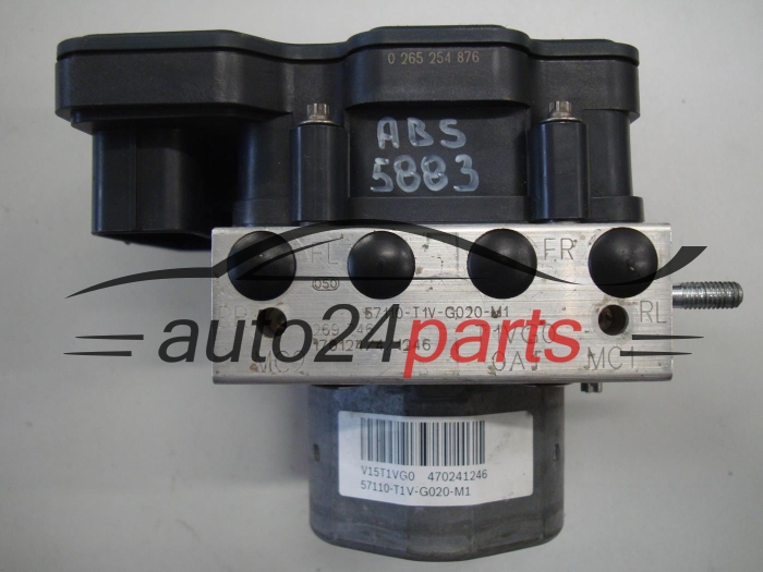 POMPA ABS I STEROWNIK HONDA 0265254876 57110-T1V-G020-M1 57110T1VG020M1 0265956234