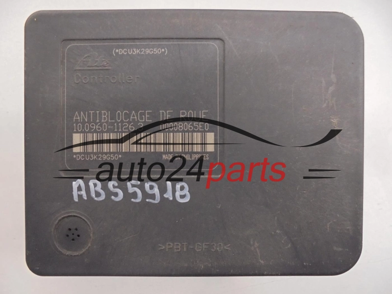 POMPA ABS I STEROWNIK CITROEN 9649028880 10096011263 10.0960-1126.3