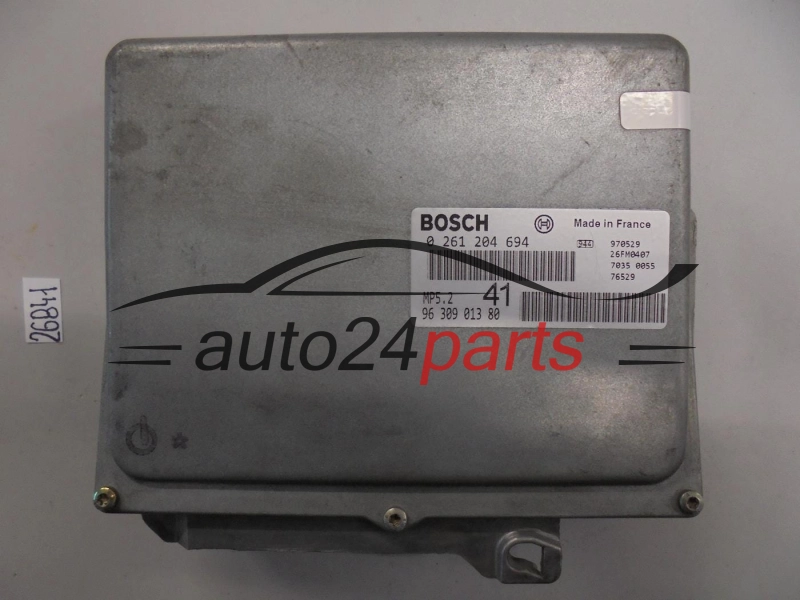 KOMPUTER STEROWNIK SILNIKA CITROEN 0261204694 9630901380