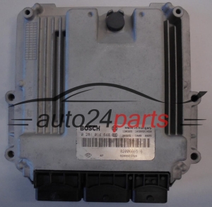 ECU CENTRALITA DE MOTOR RENAULT TRAFIC OPEL VIVARO 2.0 DCI BOSCH 0 281 014 648, 0281014648, 8200666516, 8200823728 