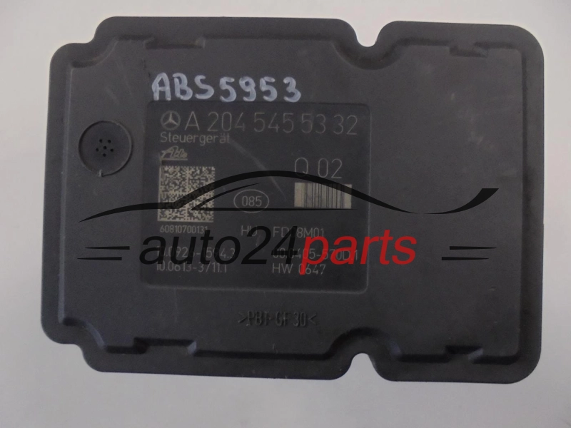 ABS POMPA I STEROWNIK MERCEDES BENZ A2044312412, 10.0212-0201-4, 10021202014, A2045455332