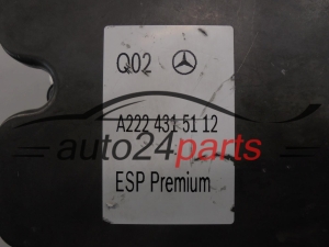 POMPA ABS I STEROWNIK MERCEDES BENZ 0265243549 A2224315112 0265956109