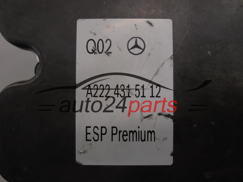 POMPA ABS I STEROWNIK MERCEDES BENZ 0265243549 A2224315112 0265956109