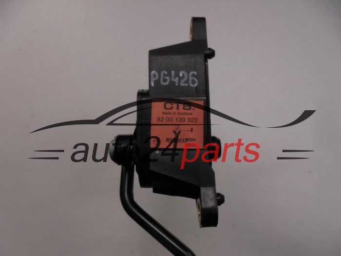 POTENCJOMETR PEDAL GAZU RENAULT MODUS 82 00 139 322, 8200139322, CTS