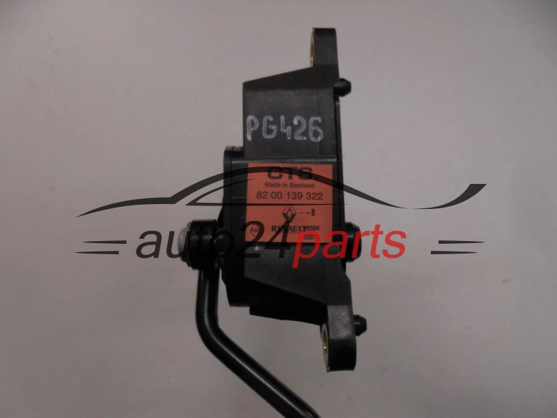 POTENCJOMETR PEDAL GAZU RENAULT MODUS 82 00 139 322, 8200139322, CTS