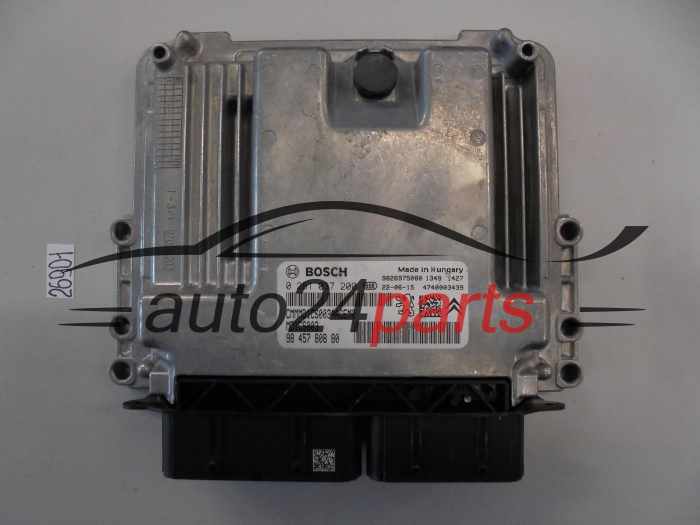 MOTORSTEUERGERÄT ECU STEUERGERÄT   CITROEN PEUGEOT 0281037200 9845780880