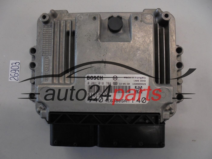 Calculateur Moteur ALFA ROMEO 0281018704 51915435