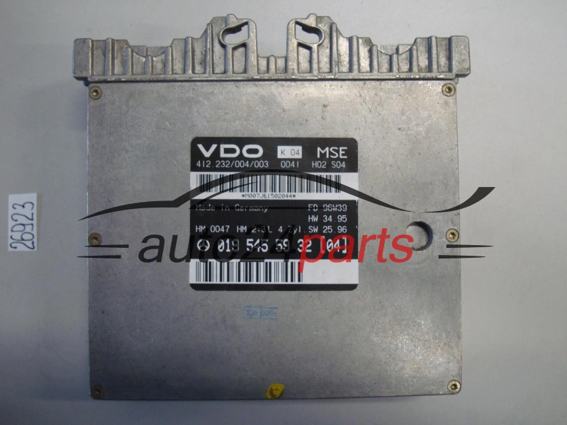 KOMPUTER STEROWNIK SILNIKA MERCEDES W210 E230 0195455932, 019 545 59 32, A0195455932, 412.232/004/003