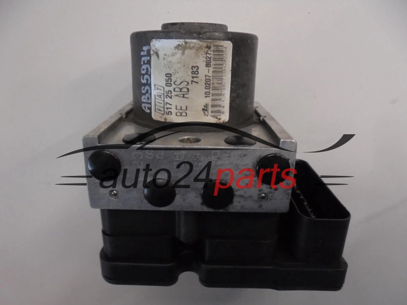 ABS POMPA I STEROWNIK FIAT DOBLO 1.9 JTD 517 25 050, 51725050, ATE 10.0207-0027.4, 10020700274, 10.0970-1601.3, 10097016013