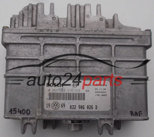 BOSCH 0 261 203 314/315, 0261203314315, 032 906 026 D, 032906026D