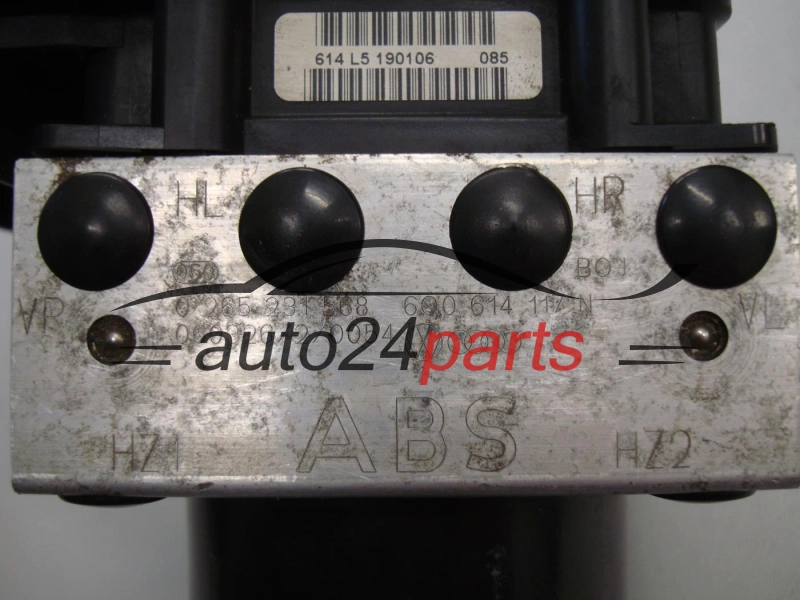 POMPA ABS I STEROWNIK VOLKSWAGEN SKODA 0265231568 6Q0614117N 6Q0907379AC 0265800436