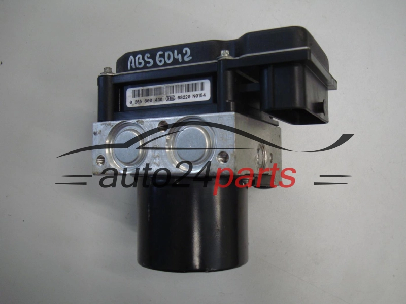 POMPA ABS I STEROWNIK VOLKSWAGEN SKODA 0265231568 6Q0614117N 6Q0907379AC 0265800436