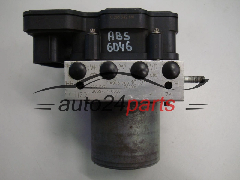 POMPA ABS I STEROWNIK MERCEDES BENZ 0265242616 A9069001601 0265956032