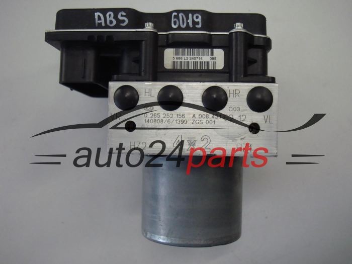 ABS POMPA MERCEDES VITO BOSCH 0 265 252 156, 0265252156, A 008 431 62 12, A0084316212, 0265951917