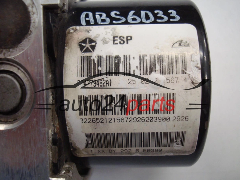 ABS POMPA I STEROWNIK CHRYSLER 300C P04779492AI, ATE 25.0212-1567.4, 25021215674, 25.0927-4335.3, 25092743353, 25.0613-3069.3, 25061330693