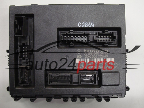 CENTRALKA MODUL STEROWNIK SAM MERCEDES W169 HELLA 5DK 008 728-13, 5DK008728, 5DK00872813, A 169 545 34 32, A1695453432