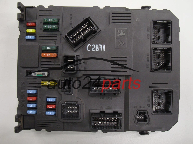 CENTRALKA MODUL STEROWNIK KOMFORTU CITROEN PEUGEOT SIEMENS S118085320C, 9652474680, BSI E01-00 HG