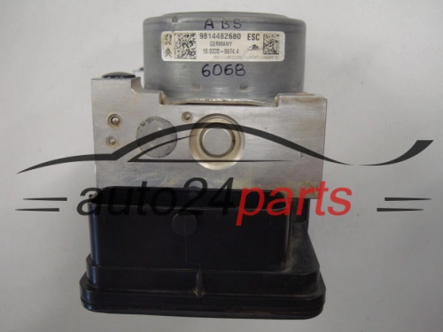 ABS POMPA I STEROWNIK CITROEN PEUGEOT 9814482680, 10.0220-0674.4, 10022006744, 10.0915-3946.3, 10091539463