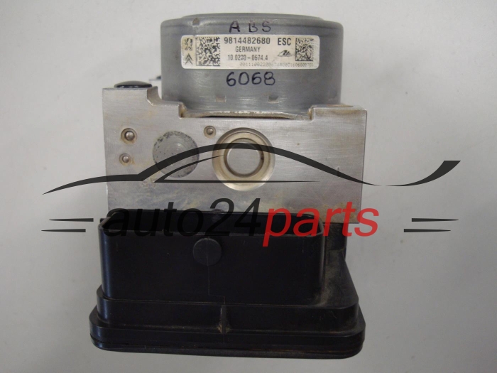 ABS POMPA I STEROWNIK CITROEN PEUGEOT 9814482680, 10.0220-0674.4, 10022006744, 10.0915-3946.3, 10091539463