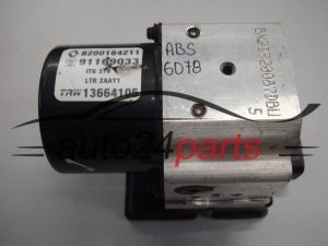 ABS POMPA I STEROWNIK RENAULT TRAFIC VIVARO 8200184211, GM 91169033, TRW 13664105, 13509005K, 54084684A - 
