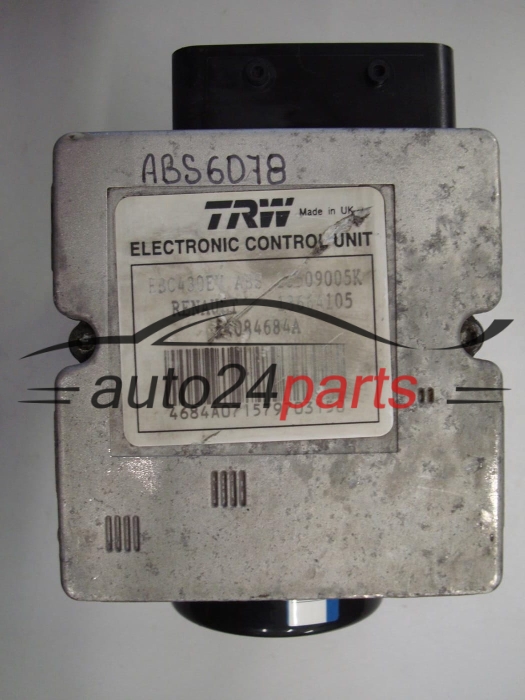 ABS POMPA I STEROWNIK RENAULT TRAFIC VIVARO 8200184211, GM 91169033, TRW 13664105, 13509005K, 54084684A