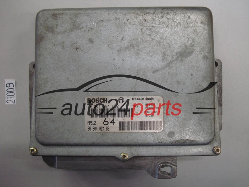 KOMPUTER STEROWNIK SILNIKA CITROEN XSARA PEUGEOT 306 2.0 BOSCH 0 261 204 652, 0261204652, 96 304 024 80, 9630402480