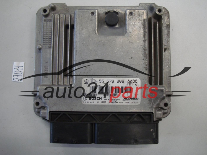 KOMPUTER STEROWNIK SILNIKA OPEL INSIGNIA A20DTJ BOSCH 0 281 017 105, 0281017105, ACDelco 55 576 906, 55576906, AAP9, 55575349
