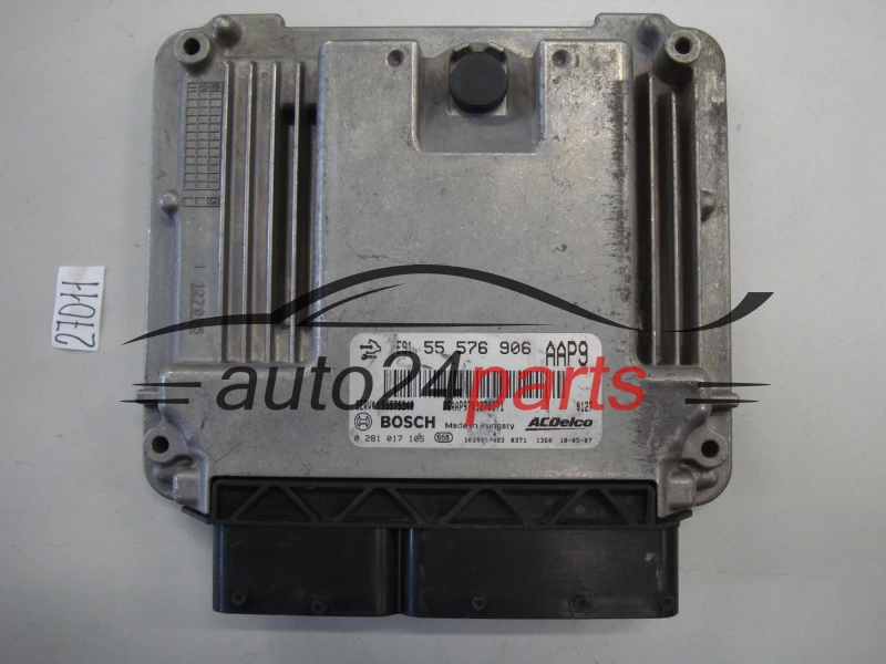 KOMPUTER STEROWNIK SILNIKA OPEL INSIGNIA A20DTJ BOSCH 0 281 017 105, 0281017105, ACDelco 55 576 906, 55576906, AAP9, 55575349
