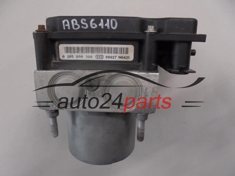 ABS POMPA I STEROWNIK PEUGEOT 307 BOSCH 0 265 231 302, 0265231302, 96 468 287 80, 9646828780, 0 265 800 390, 0265800390