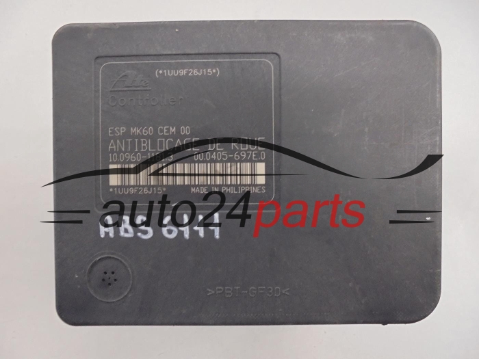 ABS POMPA I STEROWNIK CITROEN PEUGEOT 9663841580, 10.0206-0364.4, 10020603644, 10.0960-1181.3, 10096011813