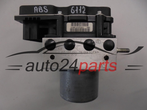 ABS POMPA I STEROWNIK PEUGEOT BOSCH 0265251233, 9666957480, 0265951474