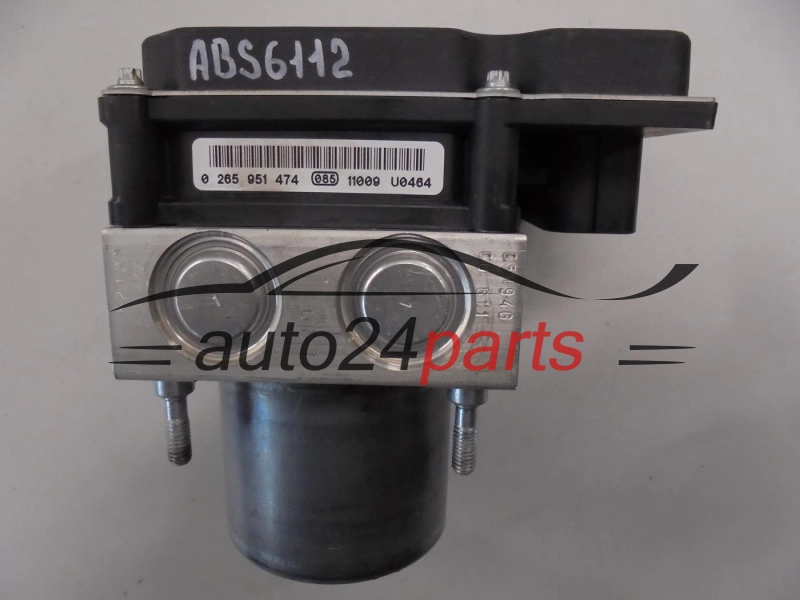 ABS POMPA I STEROWNIK PEUGEOT BOSCH 0265251233, 9666957480, 0265951474