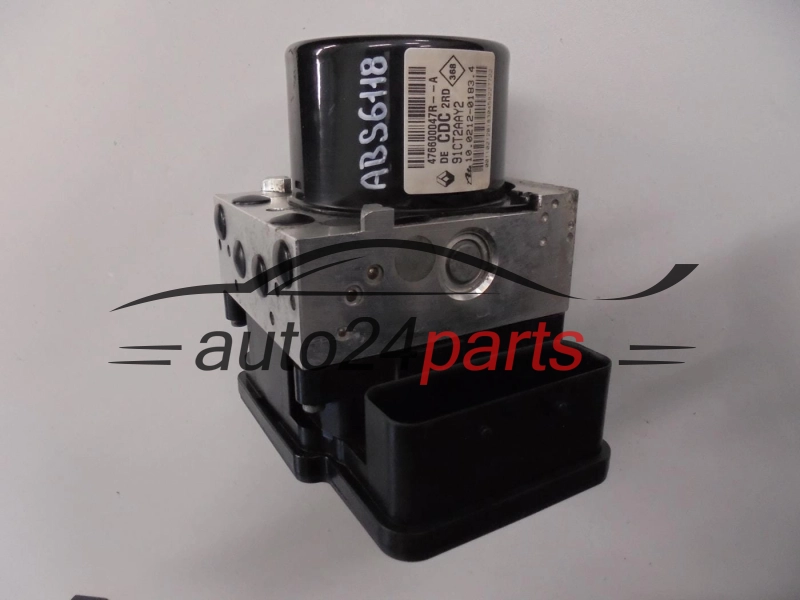 ABS POMPA RENAULT LAGUNA 476600047R, 10.0212-0183.4, 10021201834, 10.0961-1419.3, 10096114193