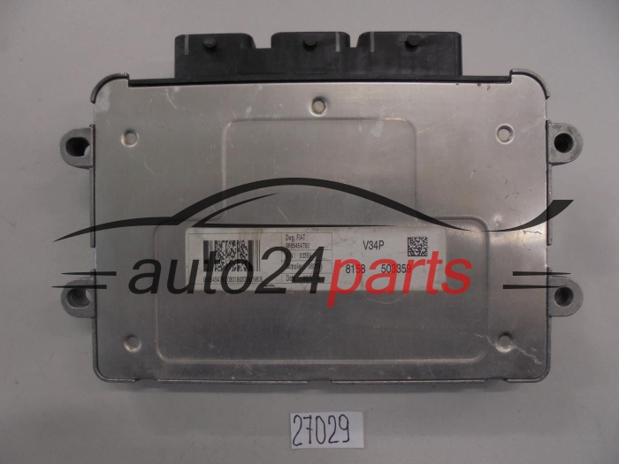 KOMPUTER STEROWNIK SILNIKA FIAT FIORINO VALEO 9665454780 V34P