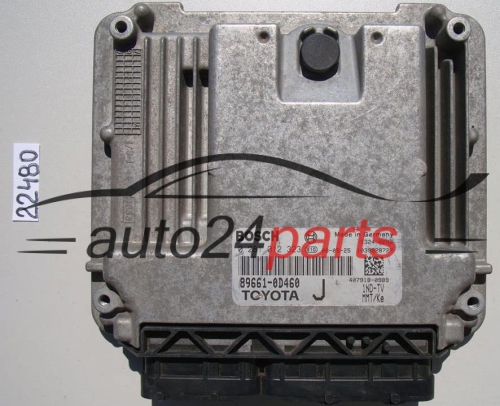 KOMPUTER STEROWNIK SILNIKA TOYOTA YARIS 1.4 D4D BOSCH 0281012323, 0 281 012 323, 89661-0D460 896610D460 J 407918-0989, 1039S28727