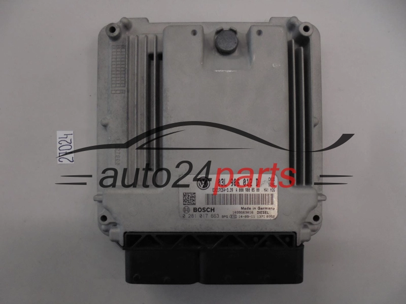 VOLKSWAGEN CRAFTER 0281017663 03L906012D EDC17C54-3.39