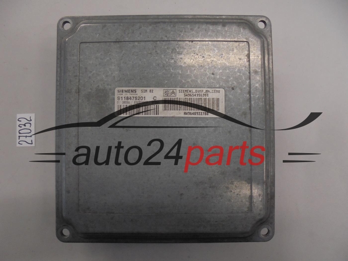 CITROEN PEUGEOT S118475201C SW9654956280 HW9640922780 SIM82
