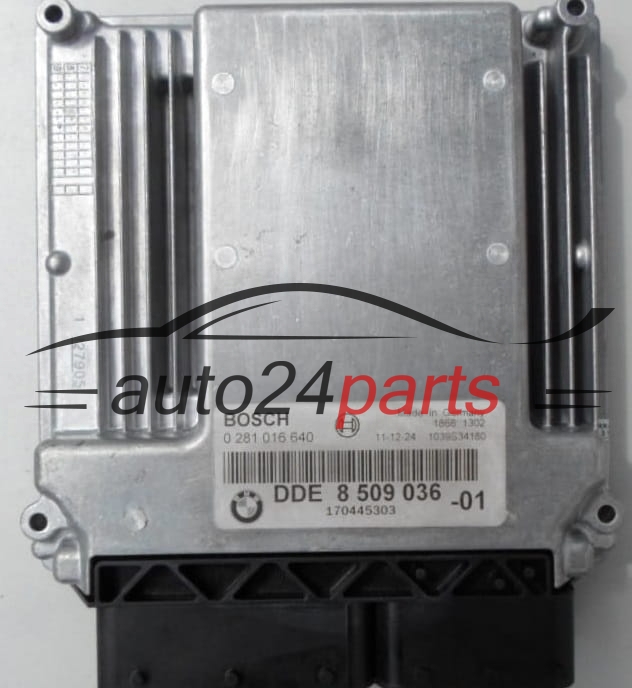 CALCULATEUR MOTEUR BMW X5 E70 3.0D BOSCH 0281016640, 0 281 016 640, DDE 8509036, DDE8509036, 8 509 036 -01