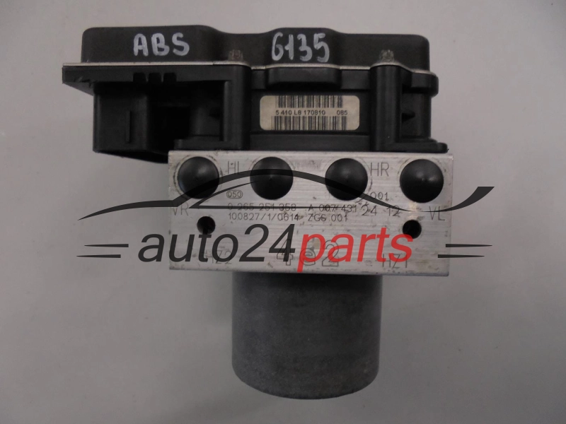 POMPA ABS I STEROWNIK MERCEDES BENZ 0265251358 A0074312412 0265951514