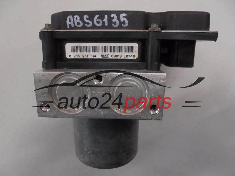 POMPA ABS I STEROWNIK MERCEDES BENZ 0265251358 A0074312412 0265951514