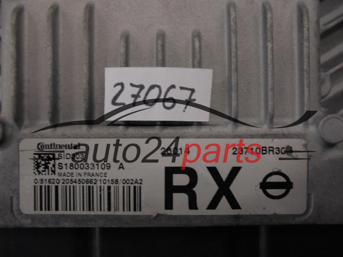 KOMPUTER STEROWNIK SILNIKA NISSAN S180033109A 23710BR30B