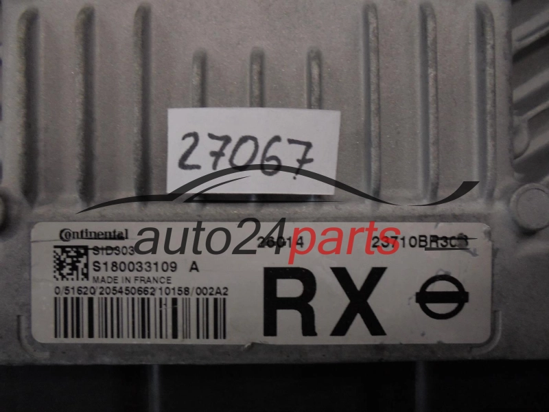 KOMPUTER STEROWNIK SILNIKA NISSAN S180033109A 23710BR30B
