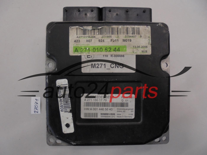KOMPUTER STEROWNIK SILNIKA MERCEDES BENZ A2711501779 A0014465640 5WK90540