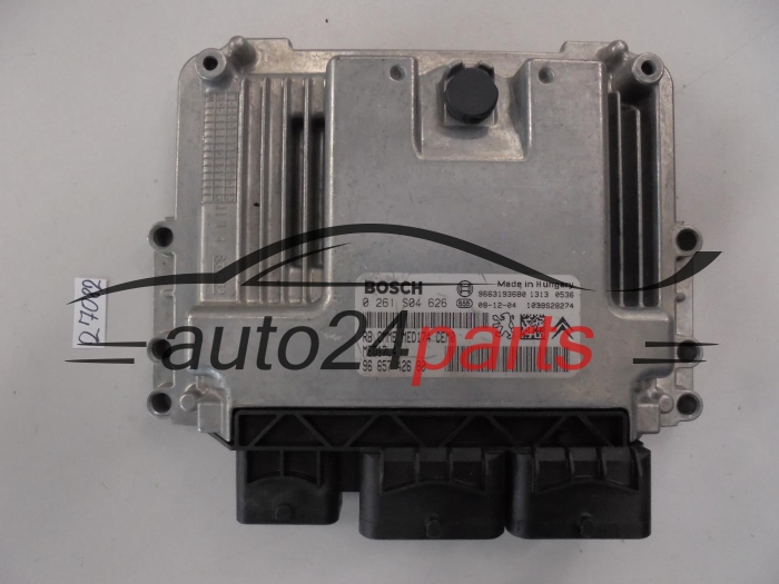 KOMPUTER STEROWNIK SILNIKA CITROEN 0 261 S04 626 0261S04626 9665742680 MED17.4