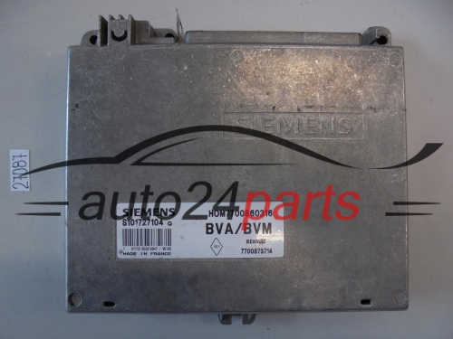 KOMPUTER STEROWNIK SILNIKA RENAULT LAGUNA 2.0 SIEMENS S101727104 Q, S101727104Q, HOM7700860316, 7700873714