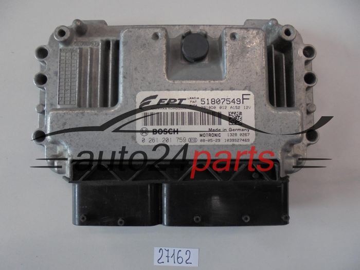 Centralita de motor Alfa Romeo / Fiat 0261201759 51807549F